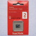 MicroSD memory card 2G