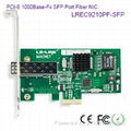 LR-LINK LREC9210PF-SFP 1000FX PCIE SFP Gigabit Fiber Optical Ethernet Lan Card 1