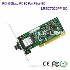 LR-LINK PCI 100FX Fiber Optic SC Network card Fiber NIC(ST,SFP available)