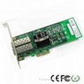 LR-LINK Intel 82576EB Dual Port SFP PCIe x4 Network Adapter Card 1