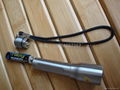 不锈钢手电筒 变焦手电筒 伸缩电筒一节5号电池电筒 3