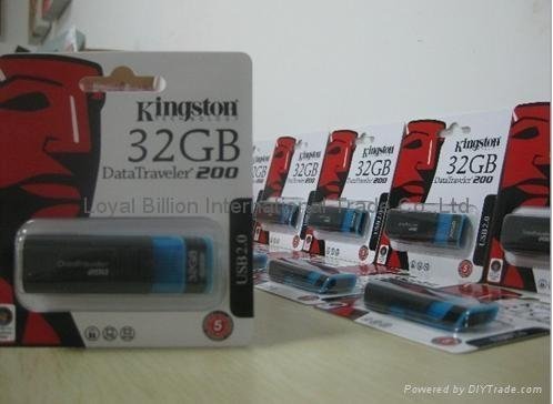 free shipping Kingston Dt200 USB Flash Drive/USB Stick/USB Disk