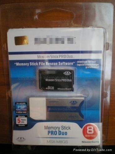 PRO Duo Memory Card 8GB/Camera Memory Card/PSP Memory Card
