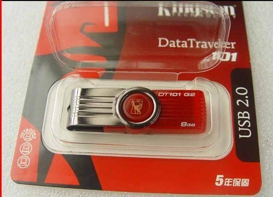 promotion KINGSTON 8GB USB2.0 FLASH MEMORY STICK DRIVE 8GB 101 /usb flash drive 5