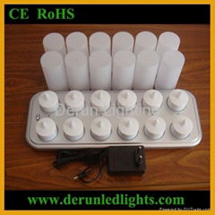 12pcs rechargeable led candle