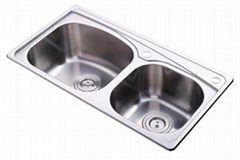 Double Bowl Kitchen Sink