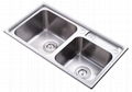 Double Bowl Kitchen Sink 1