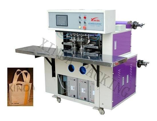 Automatic Non-woven Handle Loop Fixing machine 