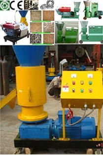 Flat die pellet mill