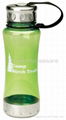 18OZ  BPA free water bottle,which the lid and the bottom is S/S 3