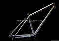 titanium mountain bike frame， MTB frame