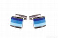 fashion cufflinks inlay cellulose acetate