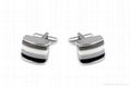 fashion cufflinks inlay cellulose acetate 3