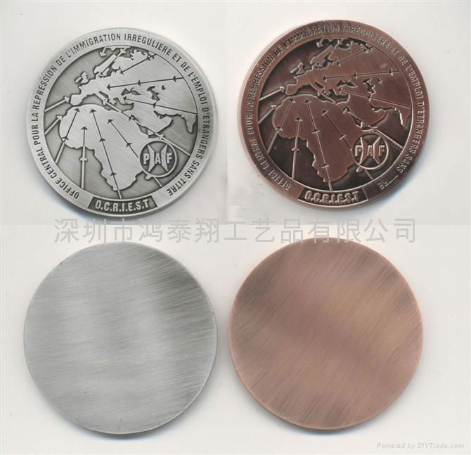 Metal commemorative medals