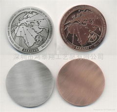 Metal commemorative medals