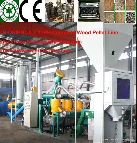 Complete Biomass Pelleting Plant