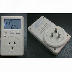 AU plug energy meter single phase digital display power meter