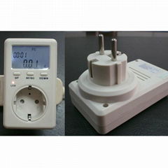 High accuracy EU plug energy meter single phase meter digital meter