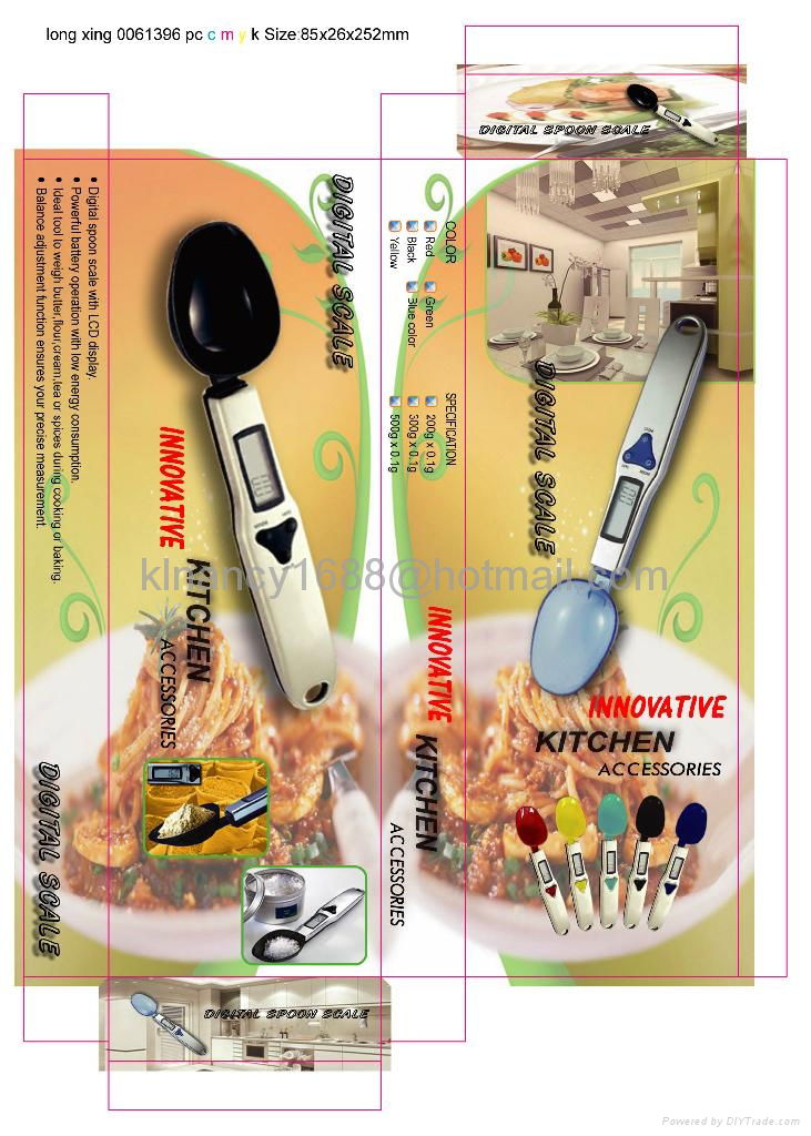 Digital Spoon Scoop Scale  3