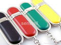 new model leather usb flash drive 4