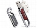 new model leather usb flash drive 5