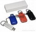 new model leather usb flash drive with good price 4