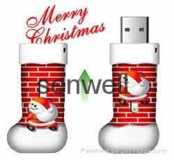 christmas usb flash memory 4