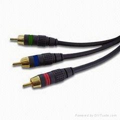 RCA cable assemblies