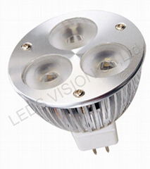 New Type High Power MR16 3W LED spotlight