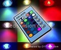 RGB 3W dimmable led spotlight full color changing 2