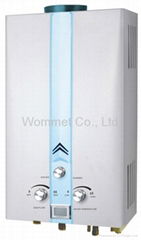 Chimney type 6L gas instaneous water heater