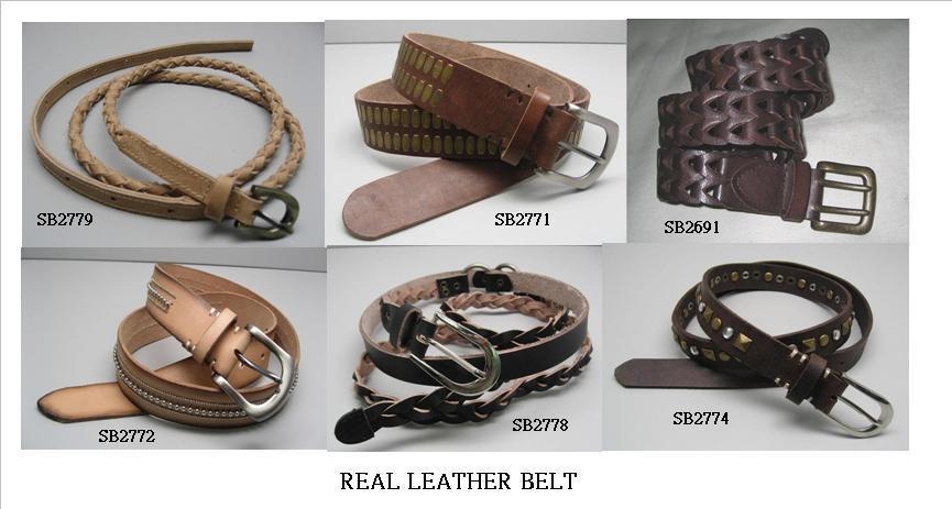 best real leather belt