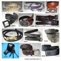 FAUX LEATHER BELT 2 1