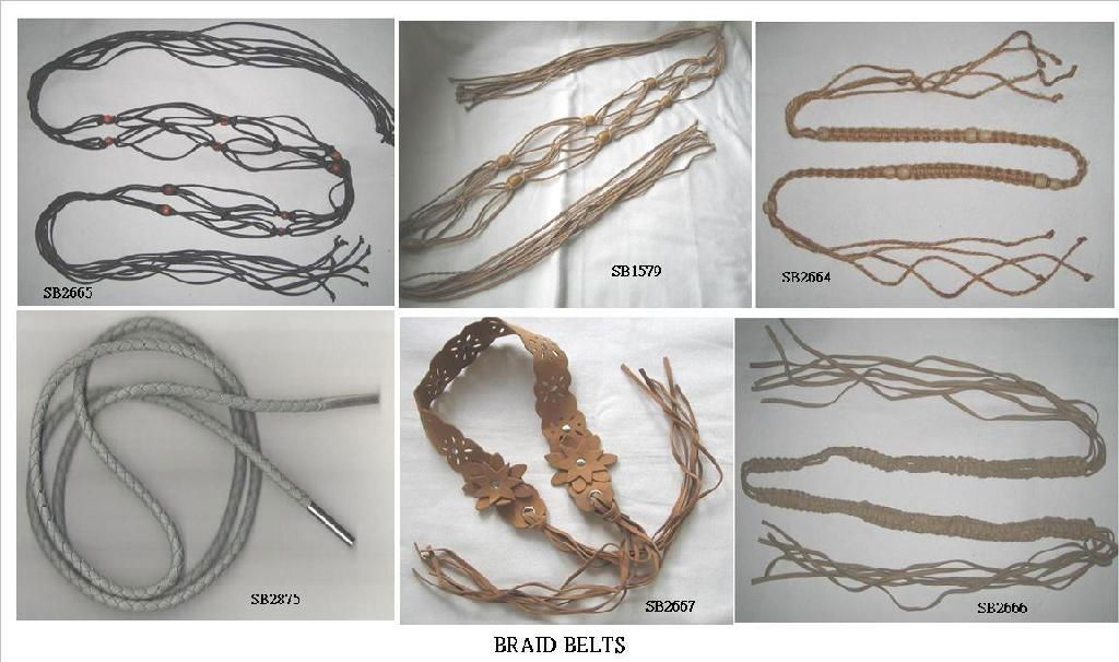 BRAID BELTS