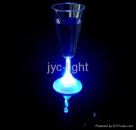 LED Champagne Glass