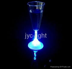 LED Champagne Glass