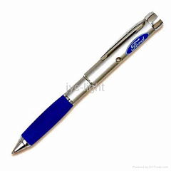 Famous Brand logo LED pen