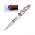 Famous Brand logo LED pen 5