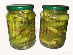 canned cucumber