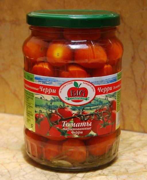 pickled cherry tomato