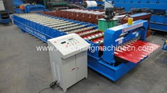 Trapezoidal roof panel roll forming machine   XF21-136-1088
