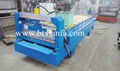 Corrugated roof panel roll forming