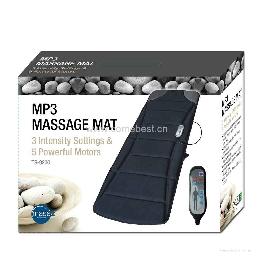 10 Motors massage mattress with Heat 5