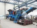 track-mounted mobile crushing plant