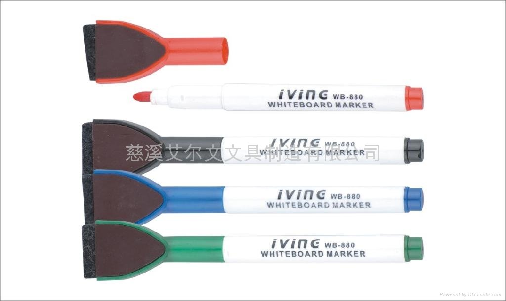 Whiteboard Marker Pen With Magnet And Brush