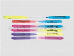 Fluorescent Marker or Highlighter Marker Pen