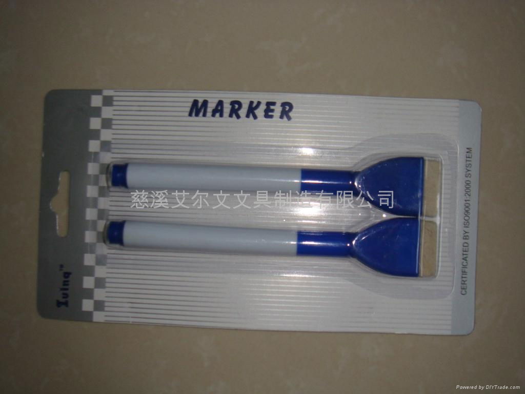 Whiteboard Marker Pen With Magnet And Brush 2