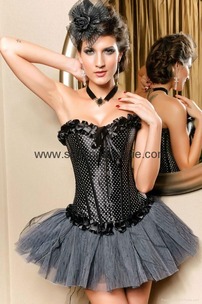 sexy woman corset and bustiers 4