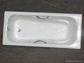 rectangular bathtub