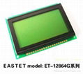 ET-G12864G Yellow-green Background  Graphic POS terminal LCD modulesET-G12864G (